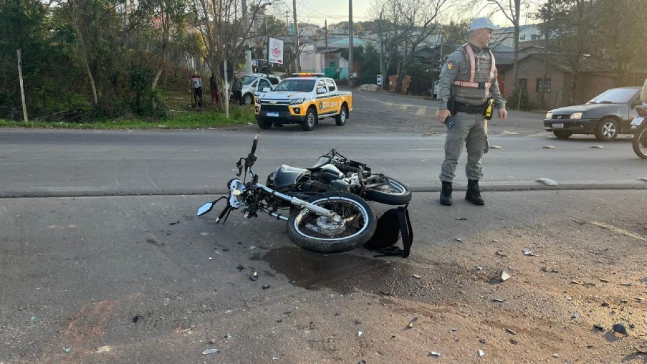 Motociclista morre em grave acidente na Perimetral em Passo Fundo