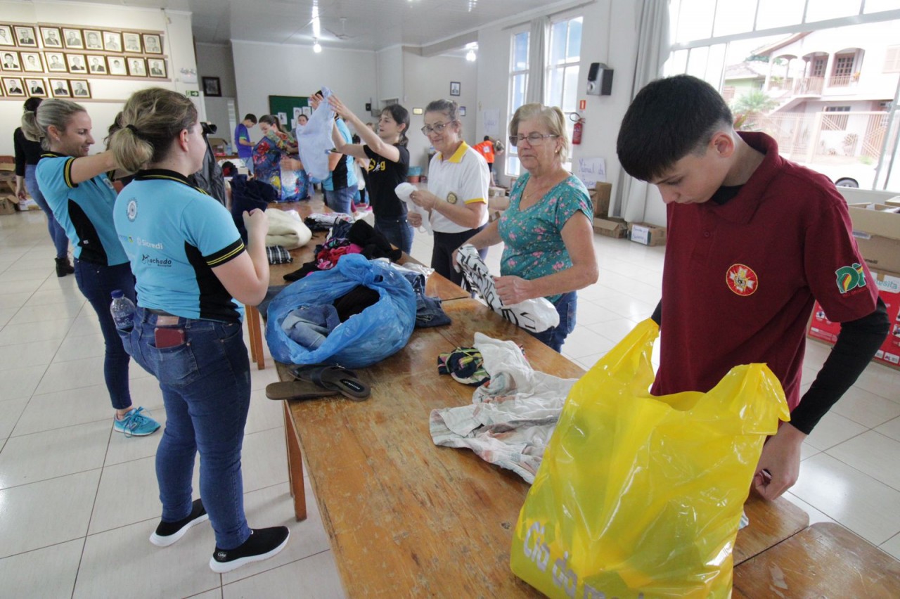 Horário de recebimento de doações para este sábado (4) é ampliado em Tapejara