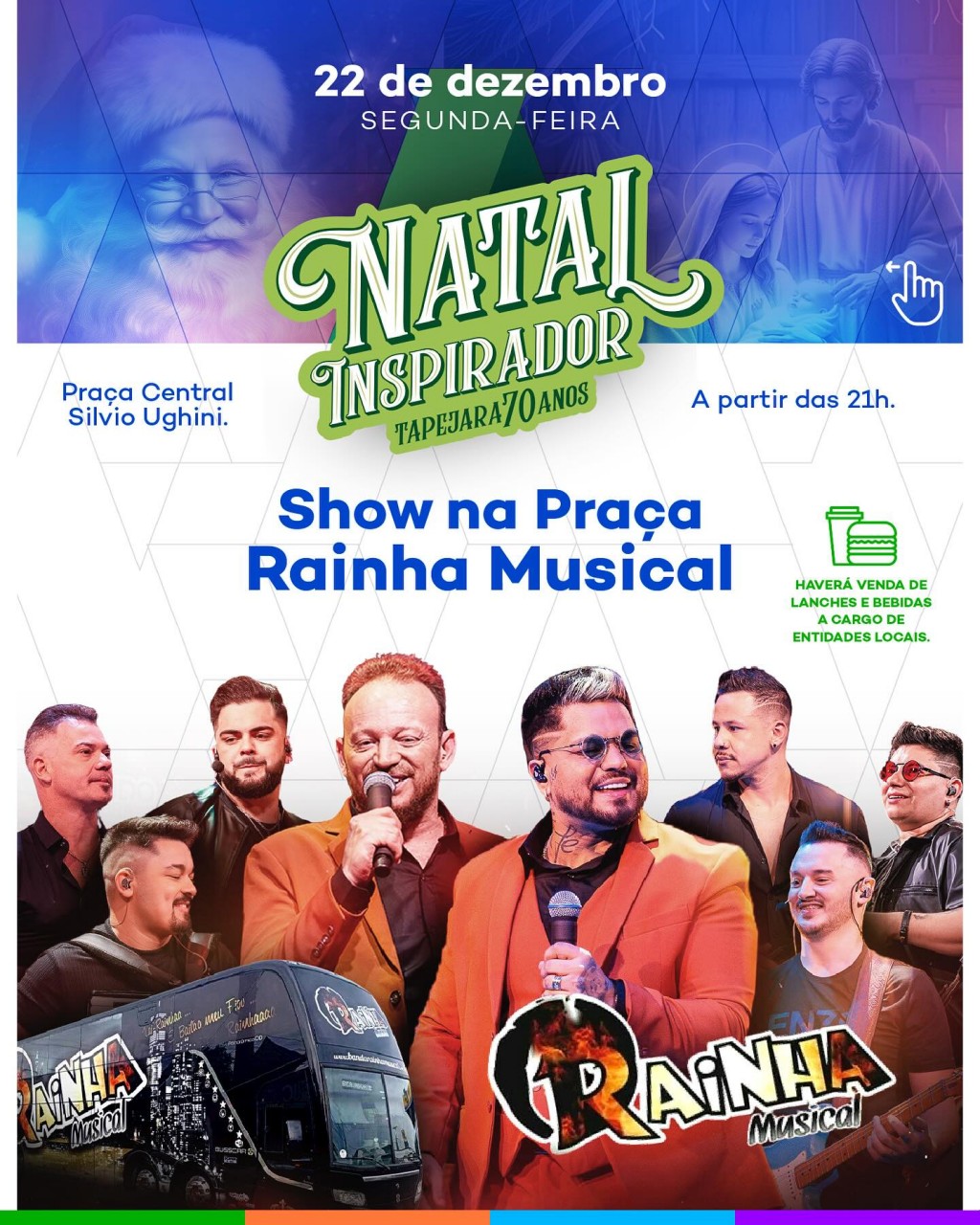 Rainha Musical se apresenta na segunda-feira (22) em Tapejara