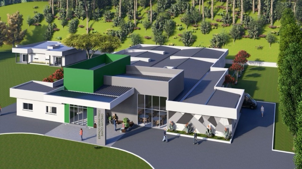 Espaço Geriátrico inicia projeto com lançamento da pedra fundamental