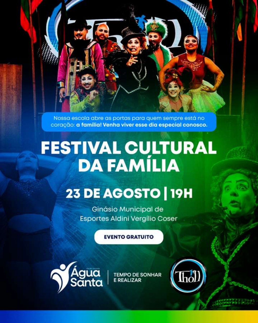 População de Água Santa viverá noite de magia com o Espetáculo Tholl