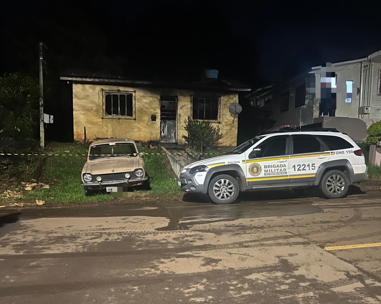 Jovem perde a vida após incêndio em residência no centro de Estação