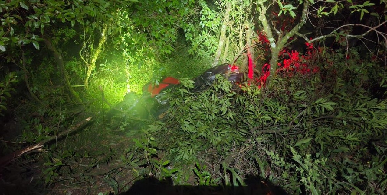 Acidente de motocicleta deixa homem ferido entre Coxilha e Sertão