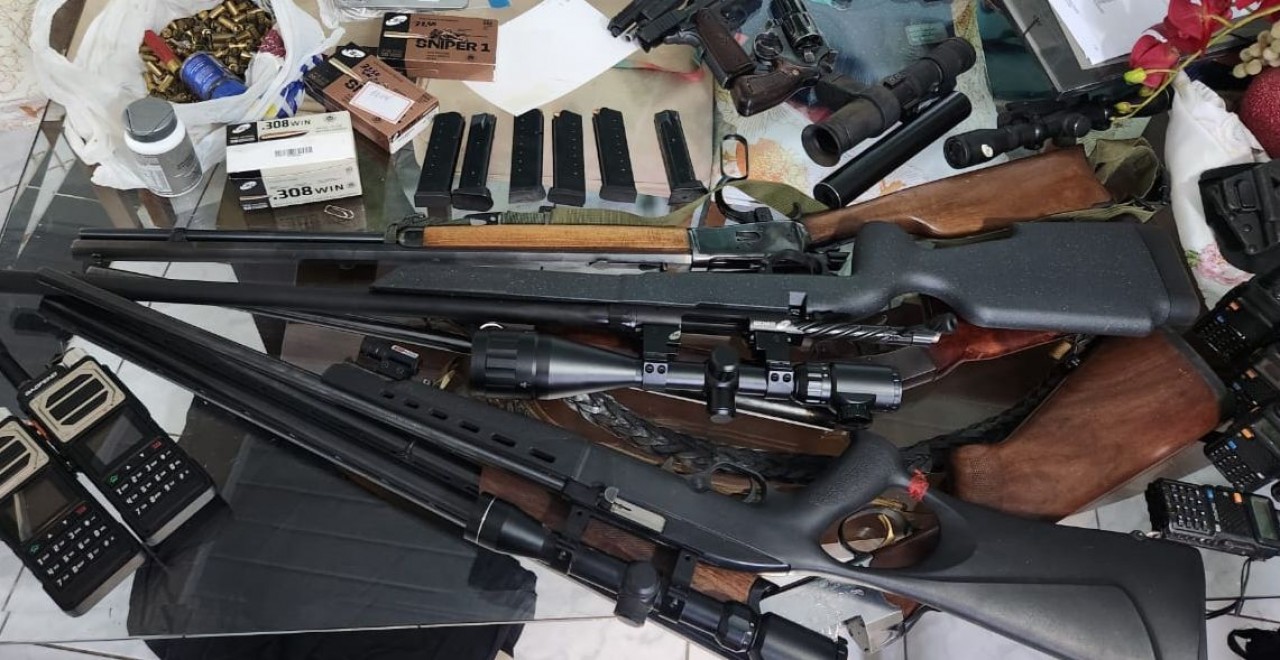Operação combate fornecimento de armas a indígenas em Água Santa