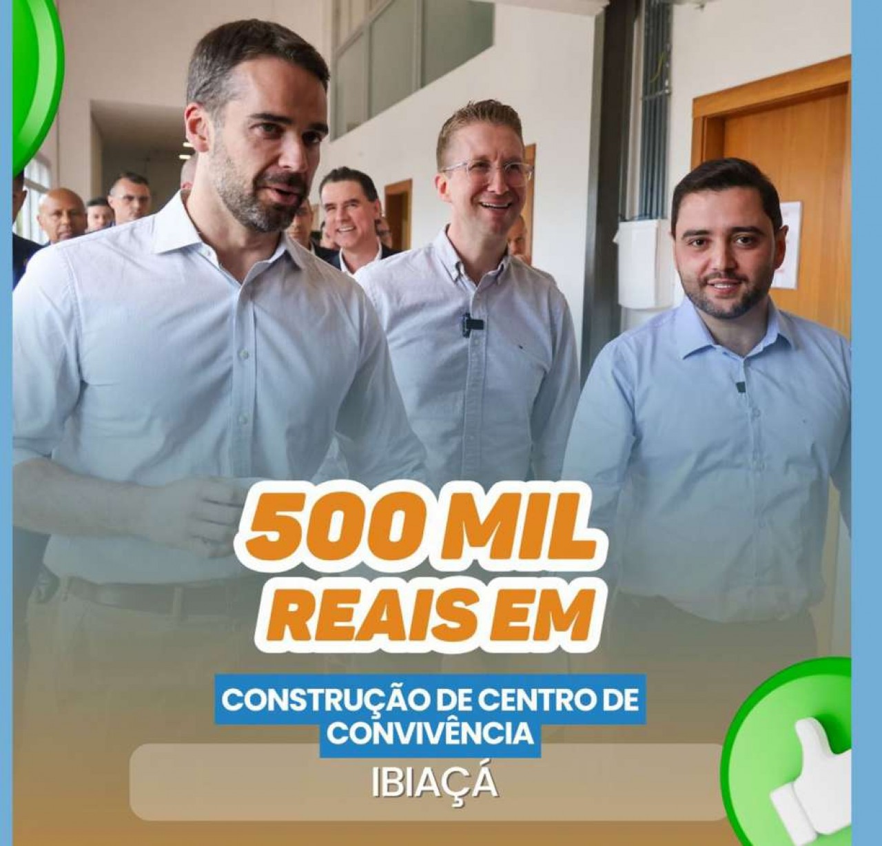 Ibiaçá receberá com R$ 500 mil para construção de Centro de Convivência