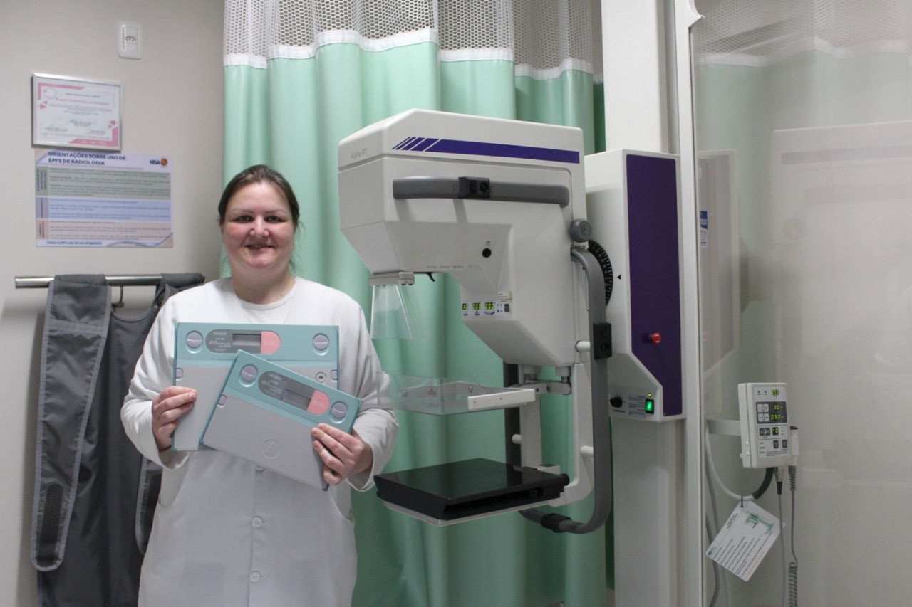 Hospital Santo Antônio recebe novas placas para exames de mamografia