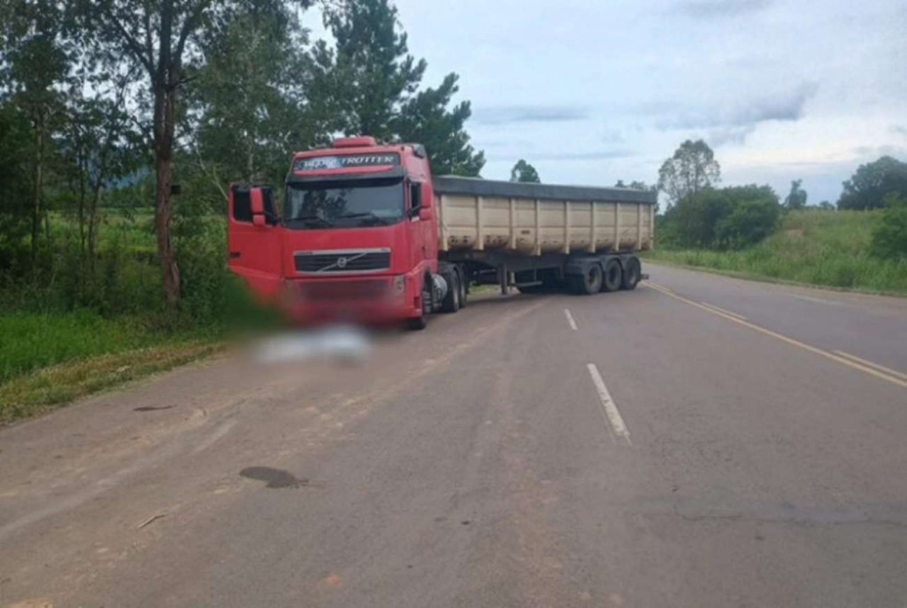 Caminhoneiro passo-fundense morre atropelado pelo próprio caminhão