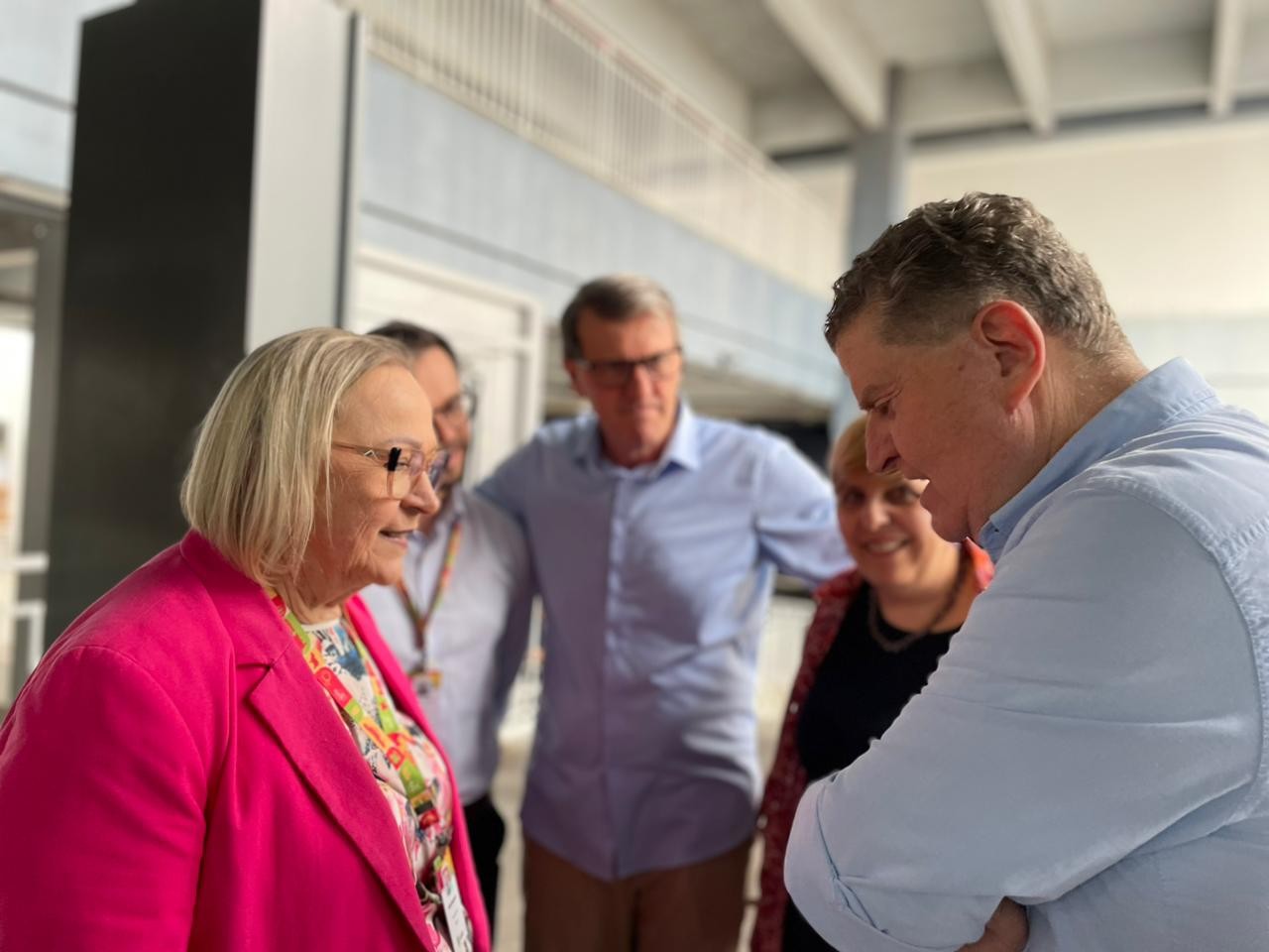 Presidente do HSA se reúne com secretária de Saúde do RS