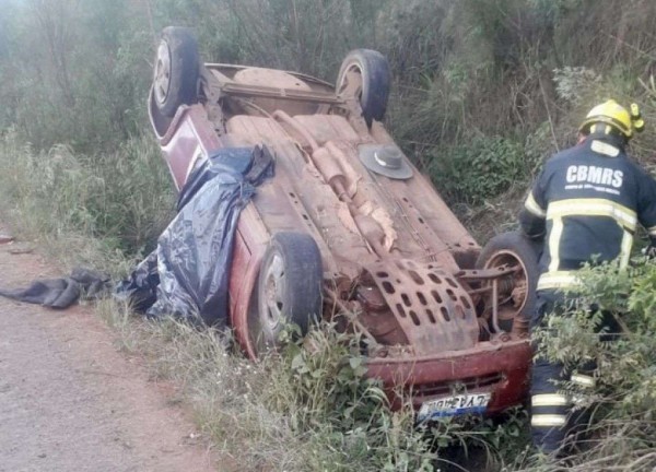 Acidente deixa uma pessoa morta na ERS-126, entre Sananduva e Lagoa Vermelha